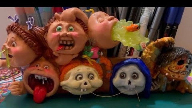 'Garbage pail kids inspired Desk Tidy by Bobby B - part 2'