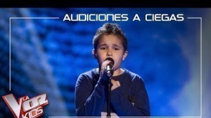 'Abel Bernal canta \'A mis queridos Reyes Magos\' | Audiciones a ciegas | La Voz Kids Antena 3 2019'