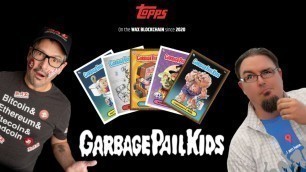 'Topps\' Garbage Pail Kids make historic blockchain debut on WAX'