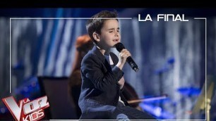 'Daniel García canta \'Cómo mirarte\' | Final | La Voz Kids Antena 3 2019'