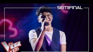 'Manuel Ayra canta \'Tu refugio\' | Semifinal | La Voz Kids Antena 3 2021'