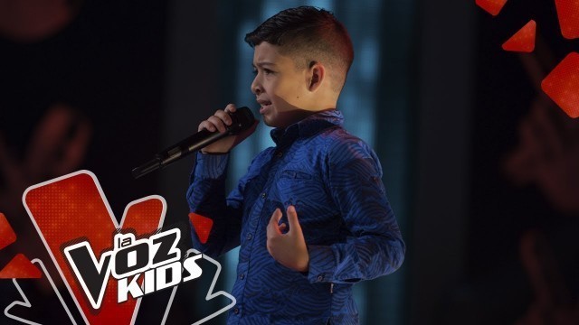 'Esteban canta La de la Mochila Azul – Audiciones a Ciegas | La Voz Kids Colombia 2019'