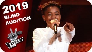 'Beyoncé - Halo (Thapelo) | The Voice Kids 2019 | Blind Auditions | SAT.1'