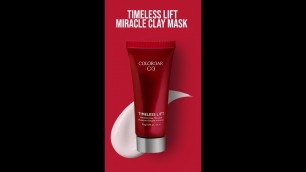 'How to Apply Timeless Lift Miracle Clay Masque | Skincare | Colorbar Cosmetics'