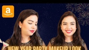 'New year Party Makeup tutorial with Colorbar @Amazon India  @Colorbar Cosmetics #amazonhaul'