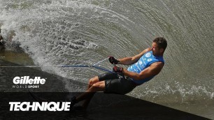 'Precision Technique in Slalom Water Ski | Gillette World Sport'