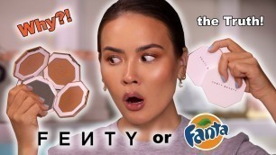 'TESTING OUT THE NEW FENTY BEAUTY BRONZERS - FULL REVIEW | Maryam Maquillage'