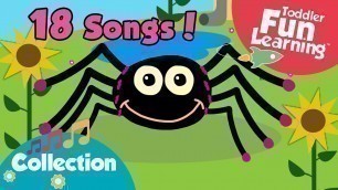 'Incy Wincy Spider and More Nursery Rhymes for children! | Children Songs | Toddler Fun Learning'