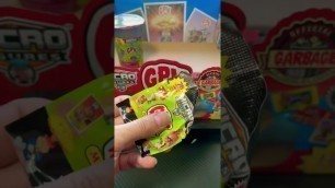 'Garbage Pail Kids GPK Micro Figures Collection Blind Bag Trash Can Opening! #garbagepailkids'