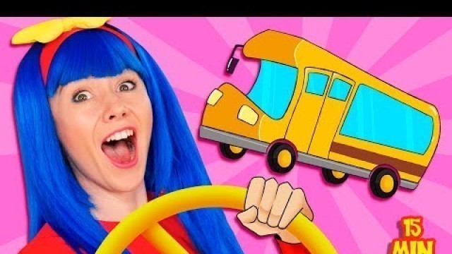 'Wheels On the Bus and more Kids Songs & Nursery Rhymes | Dominoki'