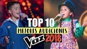 'LAS MEJORES AUDICIONES DE LA VOZ KIDS COLOMBIA 2018'