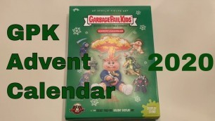 'Christmas 2020 - Garbage Pail Kids Advent Calendar Opening'