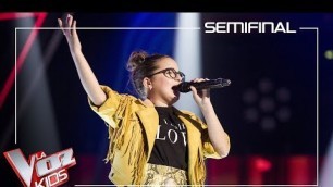 'Paloma Puelles canta \'Te lo juro\' | Semifinal | La Voz Kids Antena 3 2019'