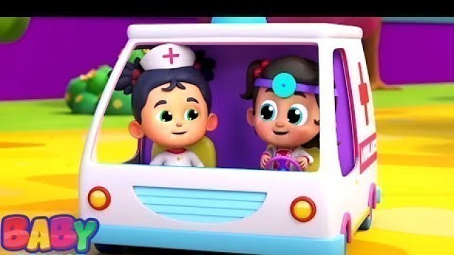 'Wheels On The Ambulance + More Children Rhymes & Pretend Play Song'