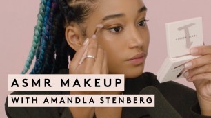 'ASMR SNAP SHADOWS TUTORIAL W/ AMANDLA STENBERG | FENTY BEAUTY'