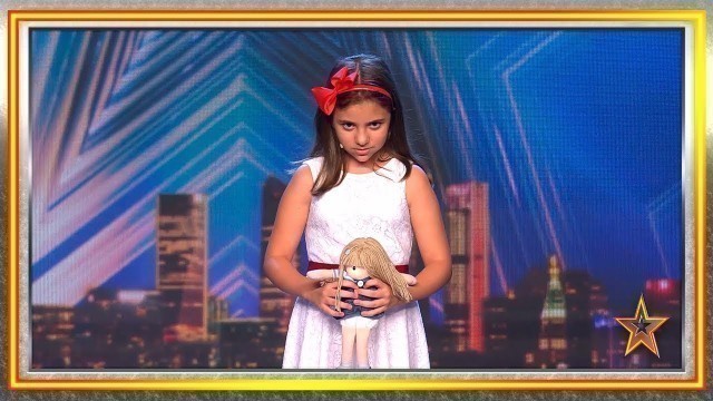 '¿Listo para temblar de miedo con esta niña y su muñeca? | Audiciones 1 | Got Talent España 2019'