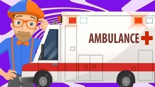 'Ambulance Song | Educational Songs For Kids'