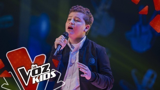 'Ricardo canta ¿Cómo Mirarte? – Audiciones a Ciegas | La Voz Kids Colombia 2019'