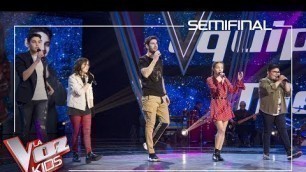 'Melendi y sus talents cantan \'El cielo nunca cambiará\' | Semifinal | La Voz Kids Antena 3 2019'