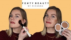 'Fenty Beauty Sun Stalk\'r and Cream Bronzers // Butta Biscuit vs. Shady Biz // Review and Comparison'