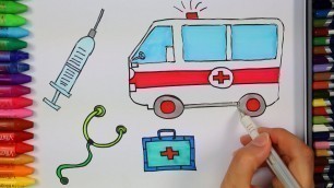 'How to Draw Ambulance 