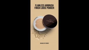 'How to use Colorbar Flawless Air Brush Loose Powder | Makeup Tutorial | Colorbar Cosmetics'