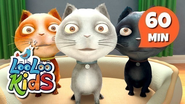 'Three Little Kittens - THE BEST Songs for Children | LooLoo Kids'