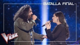 'Auba Estela Murillo y Tomás Basso cantan \'Si tú no vuelves\' | Batalla final | La Voz Antena 3 2019'