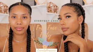 'Full Face Fenty Beauty| A Natural Beat | LovelyBryana'