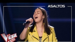 'Alba Aguilar canta \'One and only\' | Asaltos | La Voz Kids Antena 3 2019'