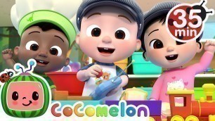 'Down By The Station Song + More Nursery Rhymes & Kids Songs - CoComelon'