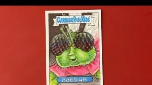 'Garbage pail kids - Bookworm’s Sketch Card - Buggy Betty - by Bobby B'