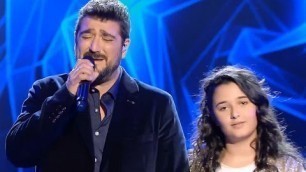 'Antonio Orozco ft. Rocío: \"Mi Héroe\" – Final  - La Voz Kids 2017'