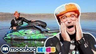 'BLIPPI - Explores a Jet Ski | Nursery Rhymes & Kids Songs | Little Baby Bum Play and Learn'