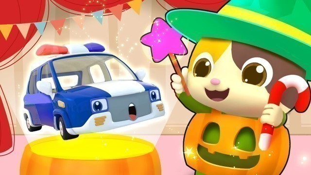 'Police Car, Fire Truck, Ambulance - Halloween Party | Kids Songs | Kids Cartoon | BabyBus'