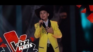 'Juan Esteban canta 25 rosas – Audiciones a Ciegas | La Voz Kids Colombia 2019'