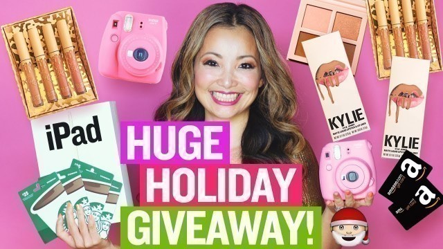 'HUGE Holiday GIVEAWAY 2017 (iPad, Kylie Cosmetics, Instax Mini, Gift Cards) OPEN INTERNATIONALLY'