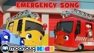 'EMERGENCY Song - Ambulance Fire Truck & Police Car - Educational Song | Cartoons and Kids Song'