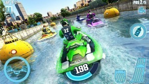 'Water Jet Ski Boat Racing 3D (by Frenzy Games Studio) Android Gameplay [HD]'