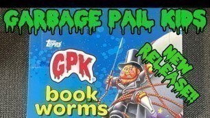 'New Release!! 2022 Topps Garbage Pail Kids Book Worms Hobby Box'