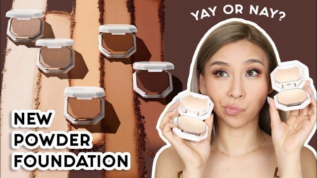 'New Fenty Beauty Powder Foundation - Yay or Nay? 12 Hr Wear Test'