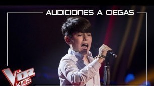 'Pablo Monge canta \'Vámonos ya pa casa\' | Audiciones a ciegas | La Voz Kids Antena 3 2019'