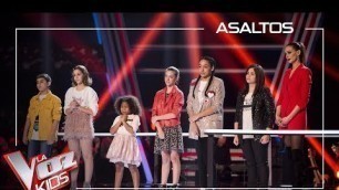 'Vanesa Martín decide qué talents pasan a la semifinal | Asaltos | La Voz Kids Antena 3 2019'