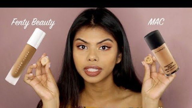 'New Year, New Foundation : FENTY Beauty Foundation vs MAC Studio Fix Foundation'