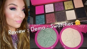 'Jeffree Star Cosmetics Beauty Killer Palette & Skinfrost : Review : Demo : Swatches'