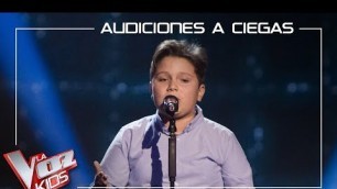 'Juan Manuel Segovia canta \'Pena penita pena\' | Audiciones a ciegas | La Voz Kids Antena 3 2019'