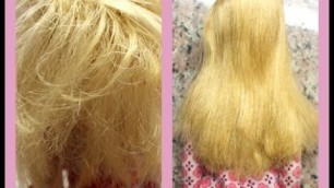 'How To Fix Frizzy Barbie Doll Hair'