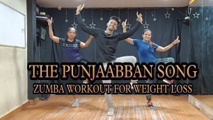 'The punjaabban song - bhangda style zumba full workout || fitness #zumbafitness #fitness #workout'