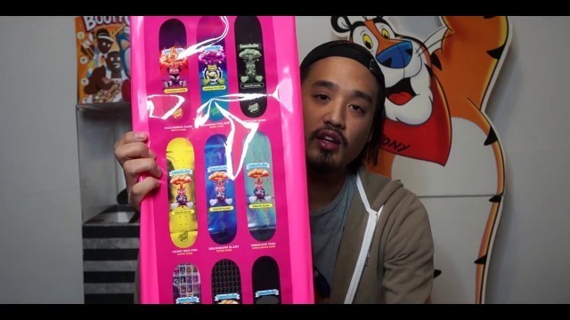 'Santa Cruz Skateboards Garbage Pail Kids Unboxing 1 of 1 GPK'