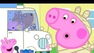 'George Takes A Ride In An Ambulance | Peppa Pig Nursery Rhymes and Kids Songs'